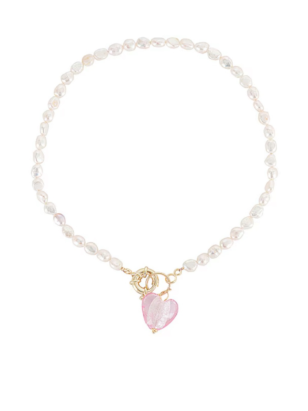 Petit Moments x Revolve Lisa Necklace in Pink - Picture 5 of 9